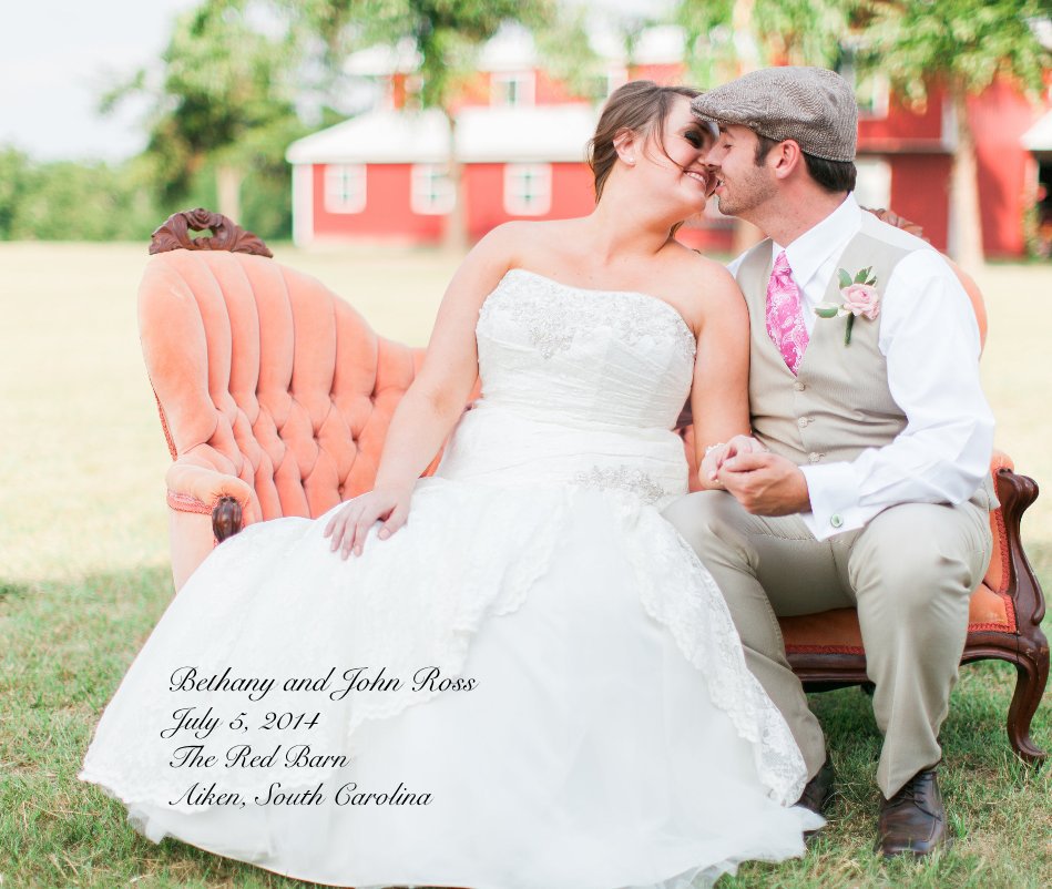 View Bethany and John Ross July 5, 2014 The Red Barn Aiken, South Carolina by Susan Edwards