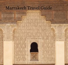 Marrakech Travel Guide book cover
