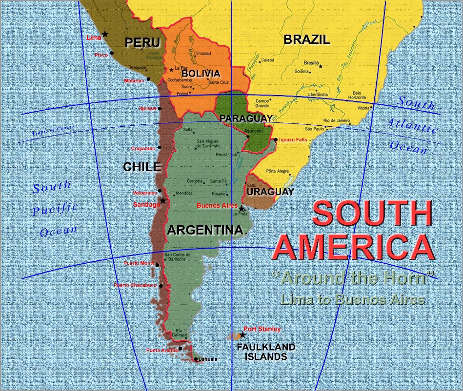 Ver South America por Hudson Smith