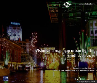 Vision and roadmap urban lighting Eindhoven 2030 book cover