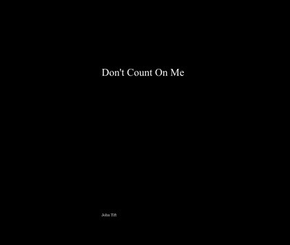 Don't Count On Me book cover