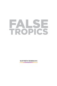False Tropics book cover