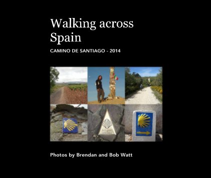Walking across Spain book cover