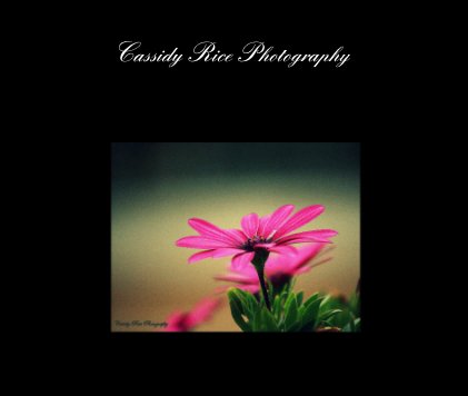 Cassidy Rice Photography book cover