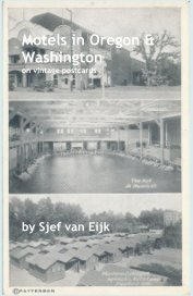 Motels in Oregon & Washington on vintage postcards book cover