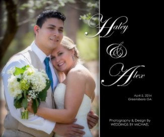 The Wedding of Haley & Alex book cover