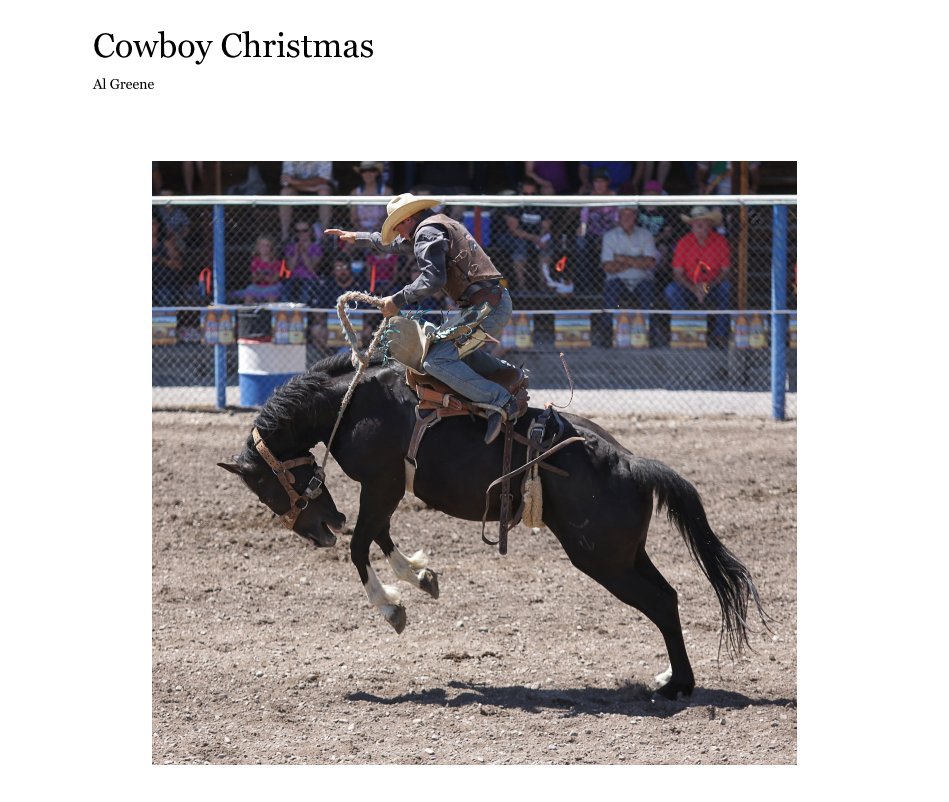 View Cowboy Christmas by Al Greene