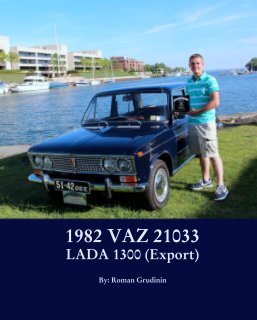 1982 VAZ 21033 
LADA 1300 (Export) book cover