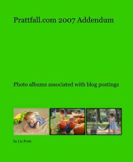 Prattfall.com 2007 Addendum book cover