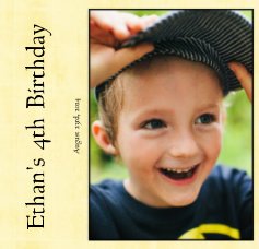 Ethan's 4th Birthday book cover