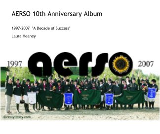 AERSO 10th Anniversary Album book cover