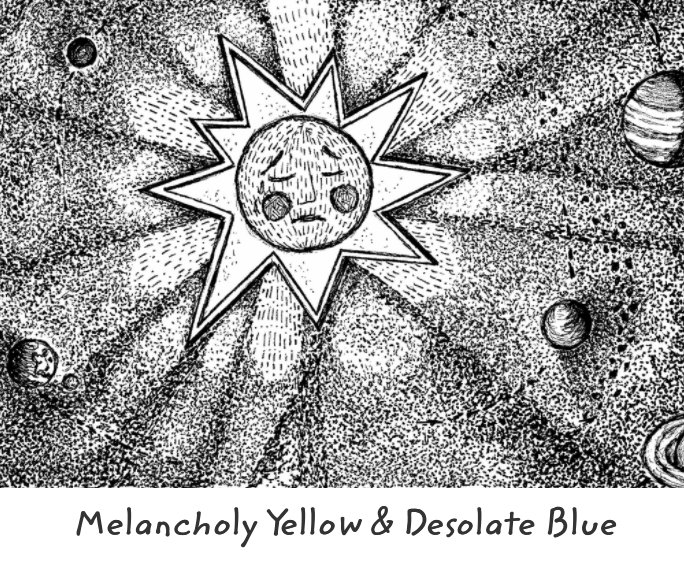 View Melancholy Yellow & Desolate Blue by Cindy L. Peterson