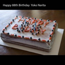 Happy 88th Birthday Yoko Narita book cover