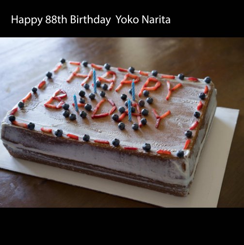 View Happy 88th Birthday Yoko Narita by James Cho