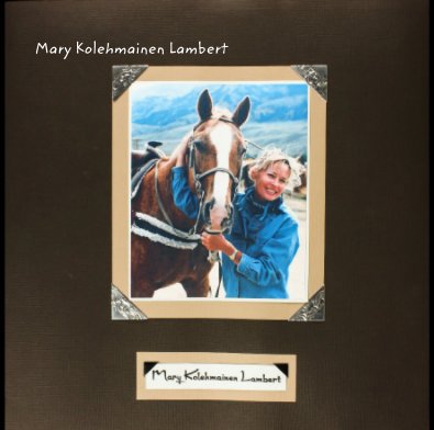 Mary Kolehmainen Lambert book cover