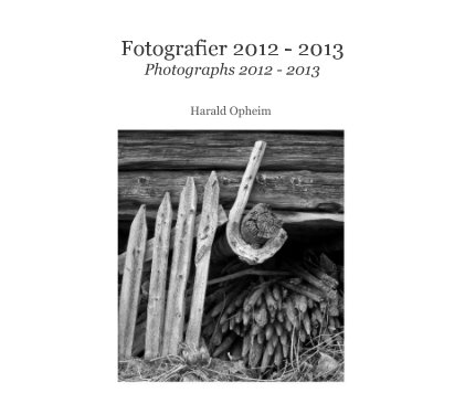 Fotografier 2012 - 2013 Photographs 2012 - 2013 book cover
