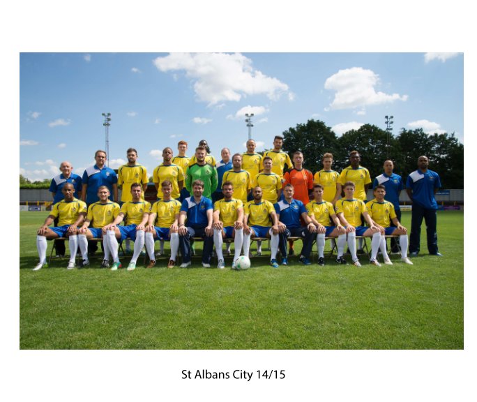 Ver St Albans City Fc Offical Team Photos por Robert Walkley