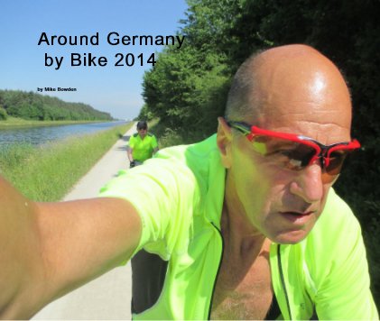 Around Germany by Bike 2014 book cover