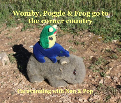 Womby, Poggle & Frog go to the corner country book cover