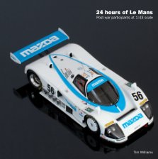 Le Mans cars at 43rd scale book cover