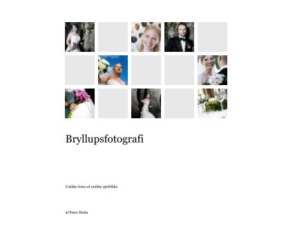 Bryllupsfotografi book cover