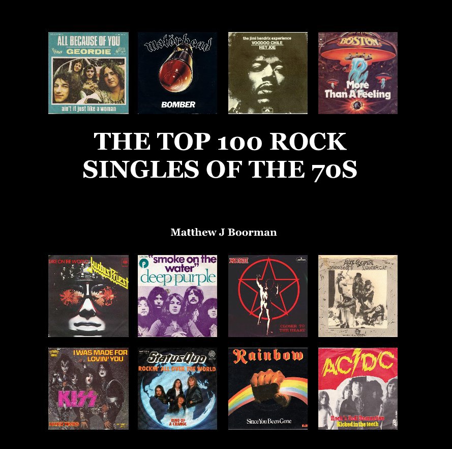 Ver THE TOP 100 ROCK SINGLES OF THE 70S por Matthew J Boorman