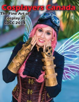 Cosplayers at SDCC 2014 book cover
