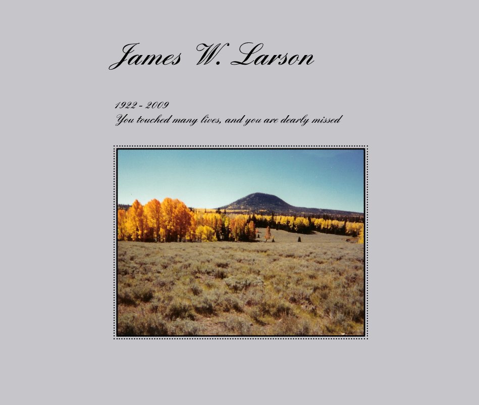 View James W. Larson by Janelle Boelter
