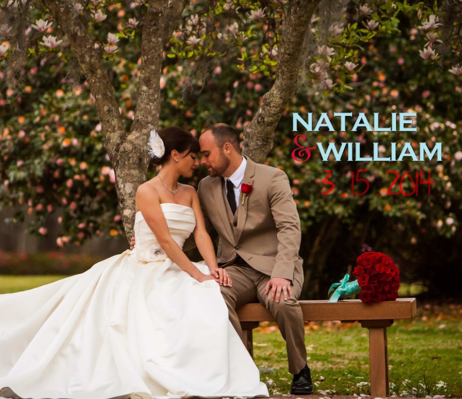 Ver Will & Natalie Wedding Album (Natalie) por Lee Howell Photography
