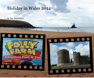 Holiday in Wales 2014 book cover