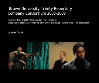 Brown University Trinity Repertory Company Consortium 2008-2009 book cover