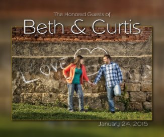 Beth & Curtis's Guest Book  1.24.2015 book cover