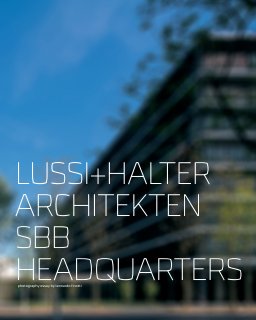 lussi+halter architekten - sbb headquarters book cover