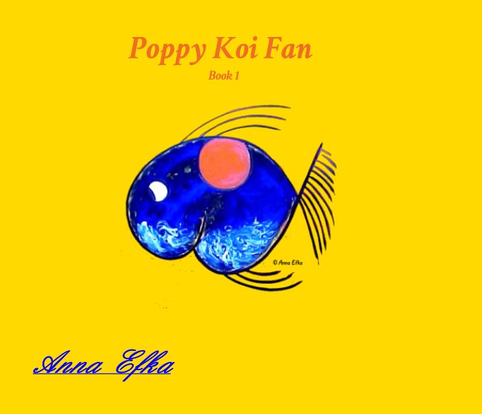 View Poppy Koi Fan by Anna Efka