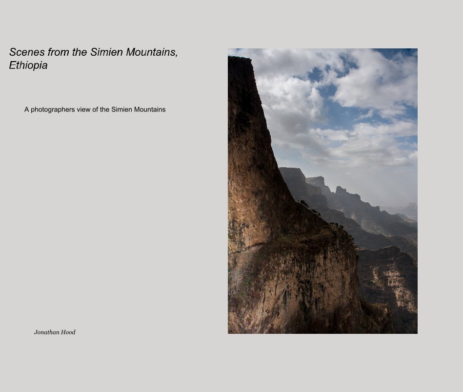 View Scenes from the Simien Mountains, Ethiopia by Jonathan Hood