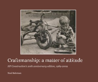 Craftsmanship: a matter of attitude book cover
