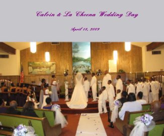 Calvin & La Cheena Wedding Day book cover
