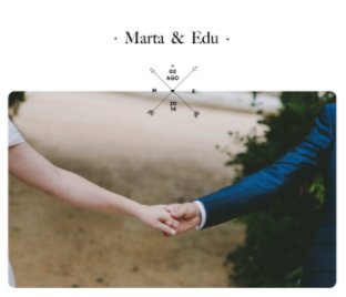 Boda Marta & Edu book cover