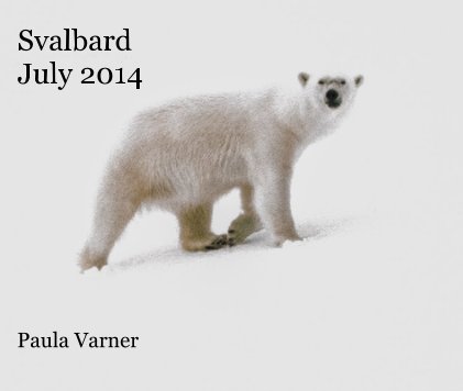 Svalbard July 2014 book cover