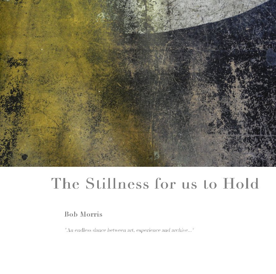 Ver The Stillness for us to Hold por Bob Morris