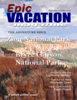 Epic Vacation Magazine book cover