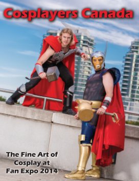 Cosplayers at Fan Expo 2014 book cover