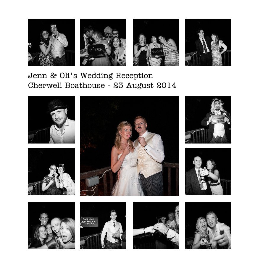 View Jenn & Oli's Wedding Reception Cherwell Boathouse - 23 August 2014 by Stewart Hartley