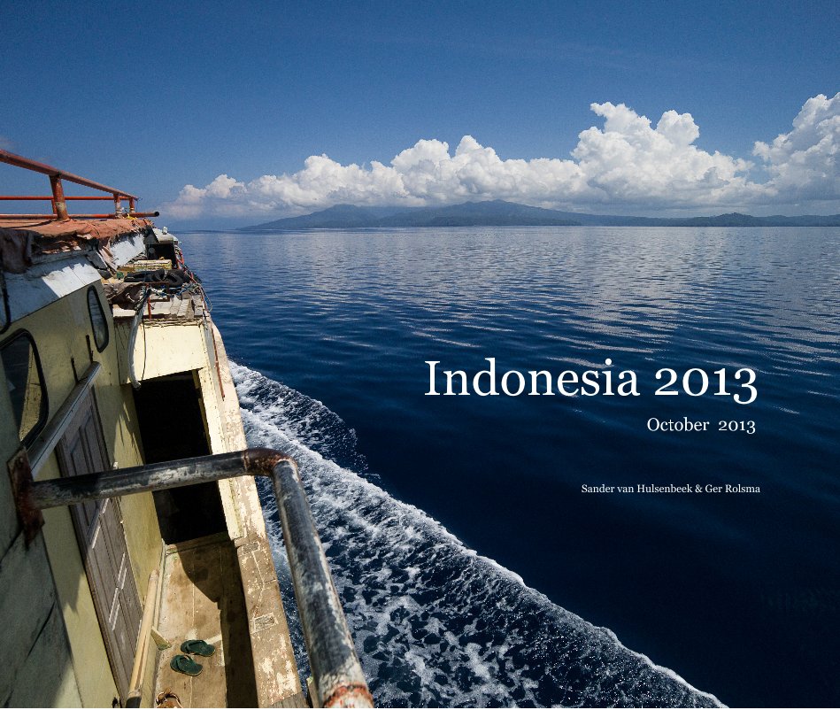 Ver Indonesia 2013 por Sander van Hulsenbeek & Ger Rolsma