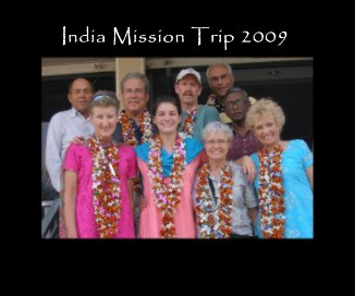 India Mission Trip 2009 book cover