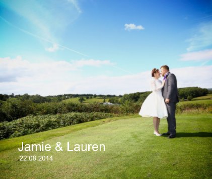 Jamie & Lauren 22.08.2014 book cover