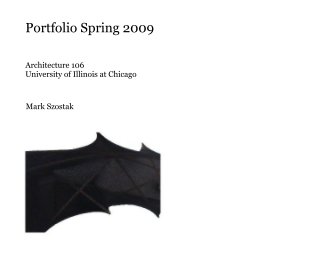 Portfolio Spring 2009 book cover