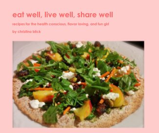 eat well, live well, share well book cover