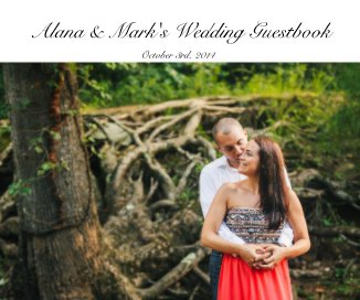 Alana & Mark's Wedding Guestbook book cover