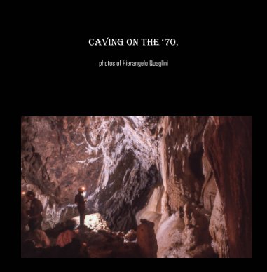 Caving in the '70 book cover
